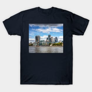 London City, Canary Wharf, London Financial District T-Shirt